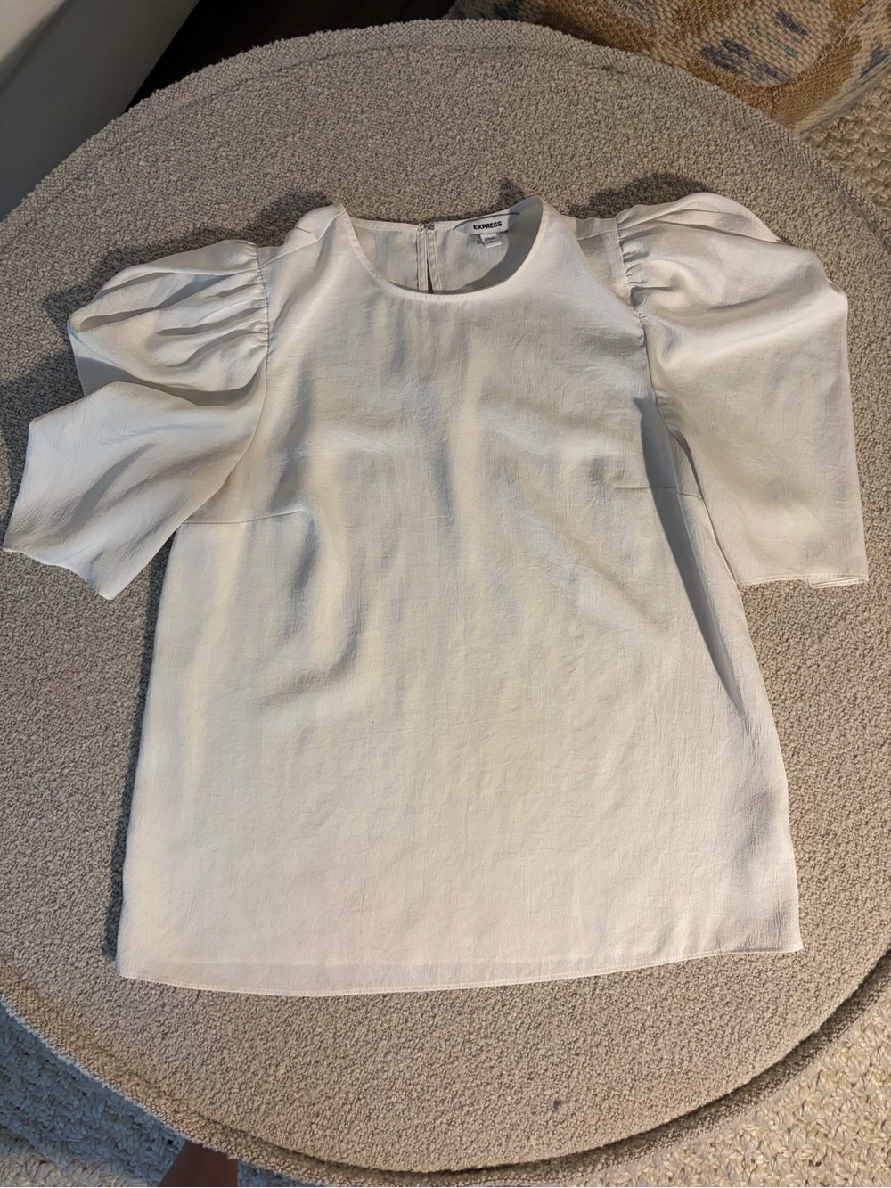 EXPRESS Cream Puff Sleeve Blouse